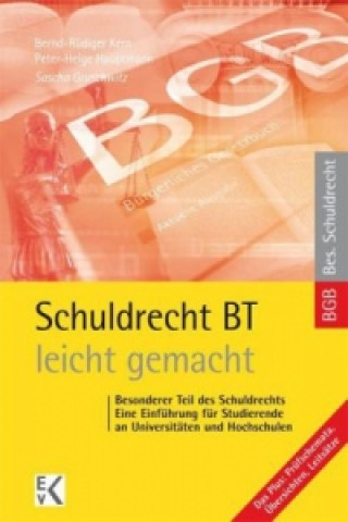 Knjiga Schuldrecht BT- leicht gemacht® Sascha Gruschwitz