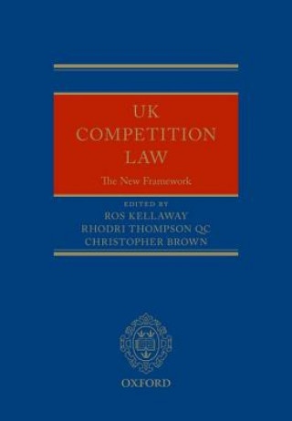 Kniha UK Competition Law Ros Kellaway