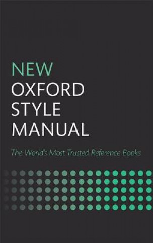 Knjiga New Oxford Style Manual Robert Ritter