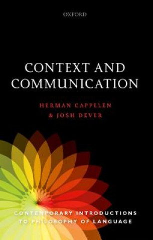 Kniha Context and Communication Herman Cappelen