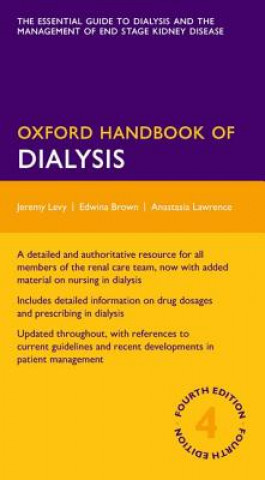 Kniha Oxford Handbook of Dialysis Jeremy Levy