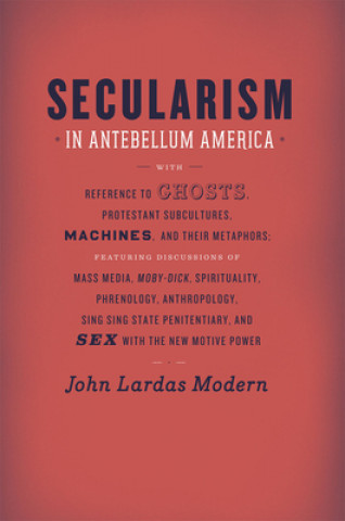 Könyv Secularism in Antebellum America John Lardas Modern