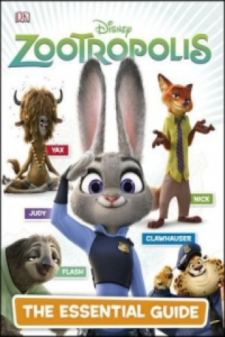 Книга Disney Zootropolis Essential Guide DK