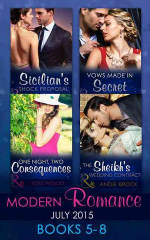 Knjiga Modern Romance July 2015 Books 5-8 Carol Marinelli