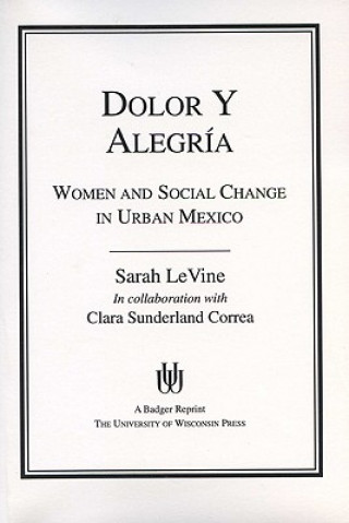 Kniha Dolor y Alegria Sarah Le Vine