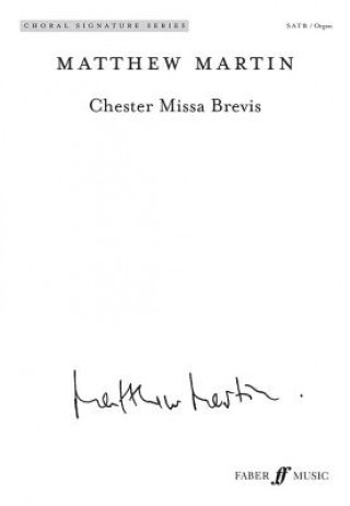 Knjiga CHESTER MISSA BREVIS MATTHEW MARTIN