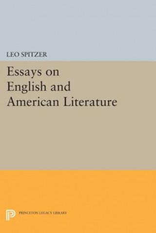 Kniha Essays on English and American Literature Leo Spitzer