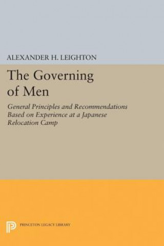 Könyv Governing of Men A. H. Leighton