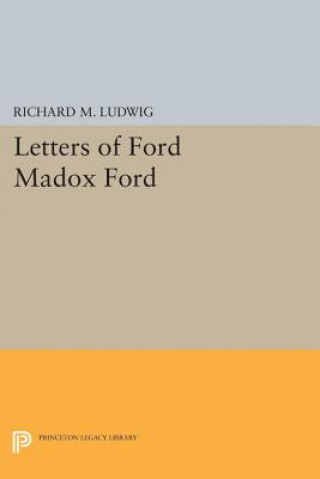 Book Letters of Ford Madox Ford Richard Ludwig