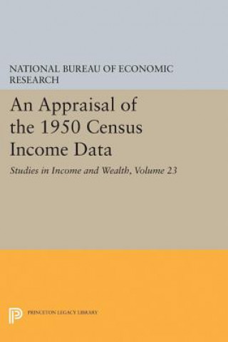 Könyv Appraisal of the 1950 Census Income Data, Volume 23 Gerald Garvey