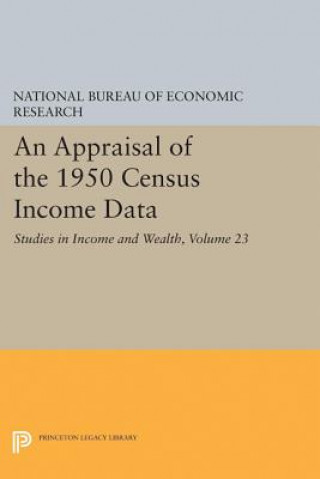 Książka Appraisal of the 1950 Census Income Data, Volume 23 Gerald Garvey