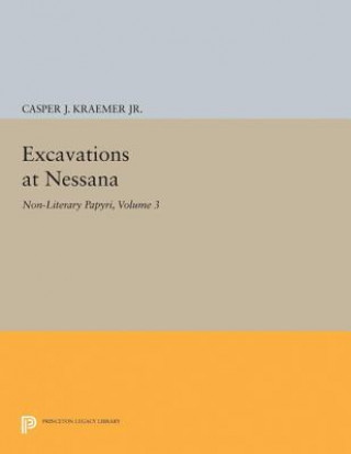 Kniha Excavations at Nessana, Volume 3 C. J. Kraemer