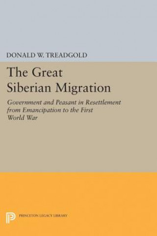 Livre Great Siberian Migration Donald W. Treadgold