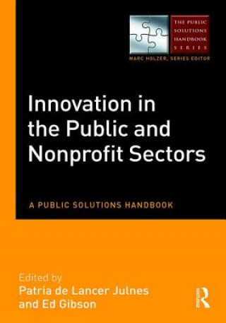 Kniha Innovation in the Public and Nonprofit Sectors 