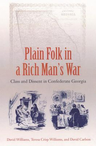 Книга Plain Folk In A Rich Man'S War: Class And Dissent In Confederate Georgia David Williams