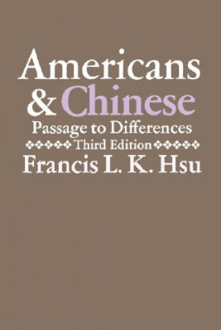 Kniha Americans and Chinese Francis L. K. Hsu