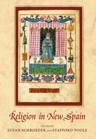 Carte Religion in New Spain 