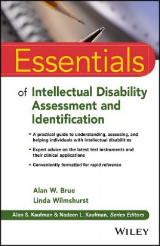 Kniha Essentials of Intellectual Disability Assessment and Identification Brue