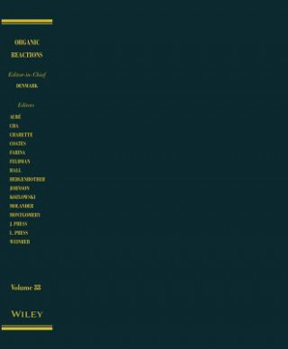 Book Organic Reactions, Volume 88 Scott E. Denmark