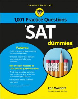 Kniha SAT: 1,001 Practice Questions For Dummies Consumer Dummies