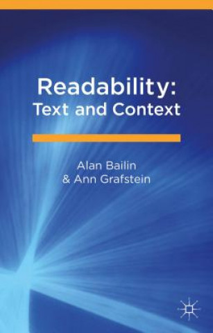 Knjiga Readability: Text and Context Alan Bailin