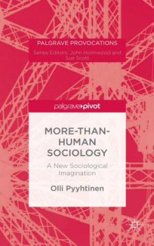 Kniha More-than-Human Sociology Olli Pyyhtinen