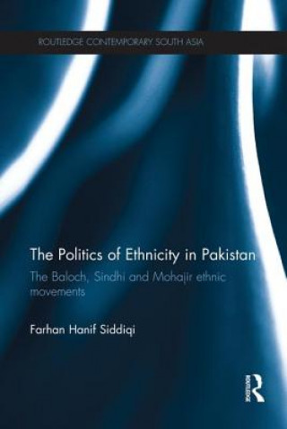 Livre Politics of Ethnicity in Pakistan Farhan Hanif Siddiqi