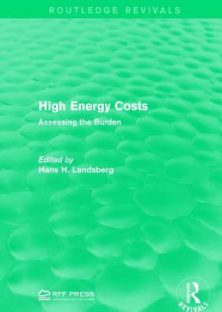 Libro High Energy Costs 