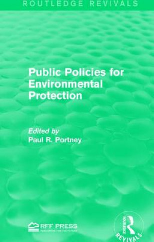 Kniha Public Policies for Environmental Protection 