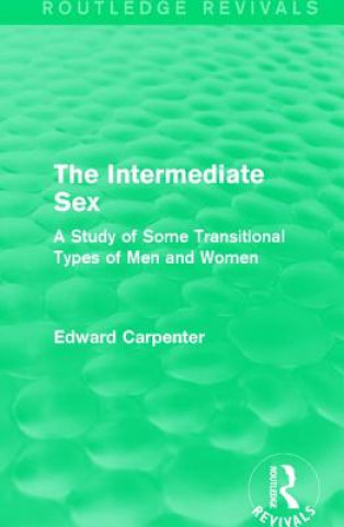 Kniha Intermediate Sex Edward Carpenter