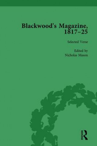 Kniha Blackwood's Magazine, 1817-25, Volume 1 Nicholas Mason