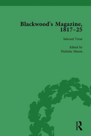 Carte Blackwood's Magazine, 1817-25, Volume 1 Nicholas Mason