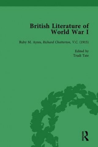 Kniha British Literature of World War I, Volume 2 Andrew Maunder