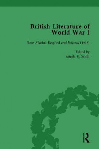 Kniha British Literature of World War I, Volume 4 Andrew Maunder