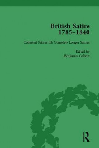 Kniha British Satire, 1785-1840, Volume 3 John Strachan