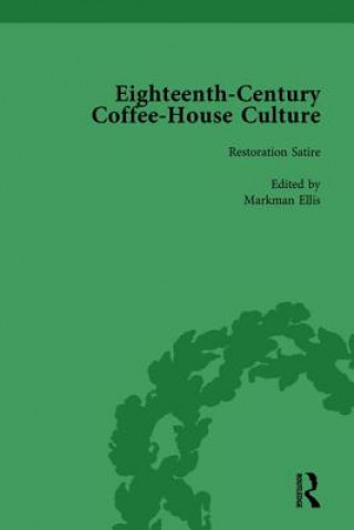 Könyv Eighteenth-Century Coffee-House Culture, vol 1 Markman Ellis