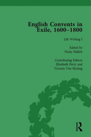 Könyv English Convents in Exile, 1600-1800, Part I, vol 3 Caroline Bowden