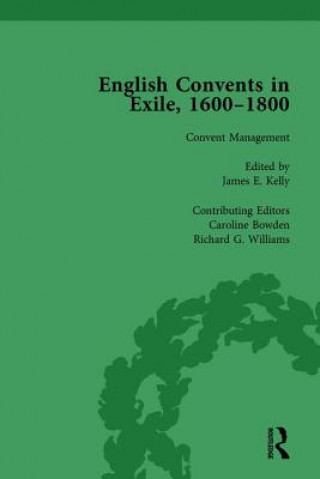 Knjiga English Convents in Exile, 1600-1800, Part II, vol 5 Caroline Bowden