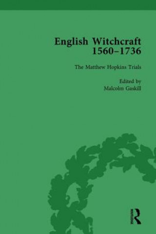 Könyv English Witchcraft, 1560-1736, vol 3 James Sharpe