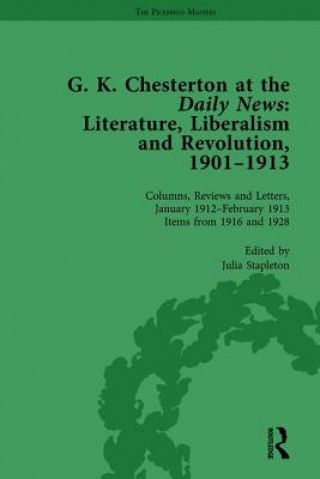Kniha G K Chesterton at the Daily News, Part II, vol 8 Julia Stapleton