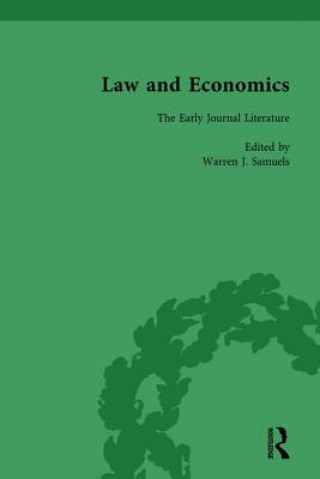 Kniha Law and Economics Vol 1 Warren J. Samuels