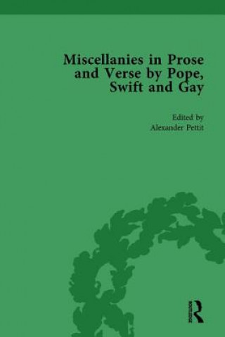 Książka Miscellanies in Prose and Verse by Pope, Swift and Gay Vol 4 Alexander Pettit