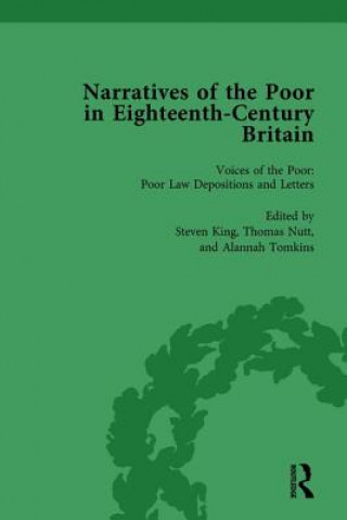 Kniha Narratives of the Poor in Eighteenth-Century England Vol 1 Alysa Levene