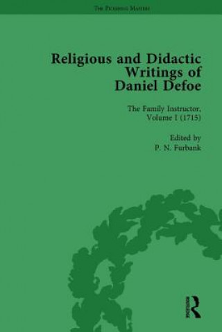 Carte Religious and Didactic Writings of Daniel Defoe, Part I Vol 1 W. R. Owens