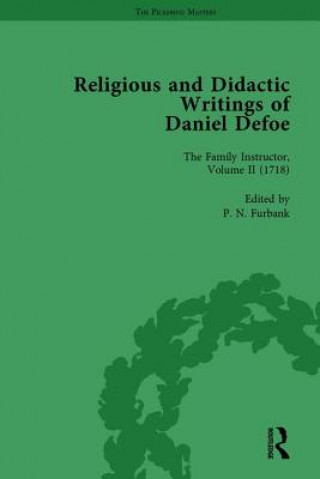 Kniha Religious and Didactic Writings of Daniel Defoe, Part I Vol 2 W. R. Owens