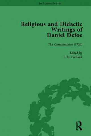 Kniha Religious and Didactic Writings of Daniel Defoe, Part II vol 9 P. N. Furbank