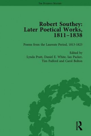 Livre Robert Southey: Later Poetical Works, 1811-1838 Vol 3 Tim Fulford