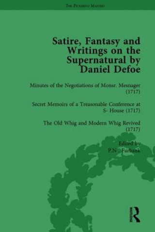 Książka Satire, Fantasy and Writings on the Supernatural by Daniel Defoe, Part I Vol 4 W. R. Owens