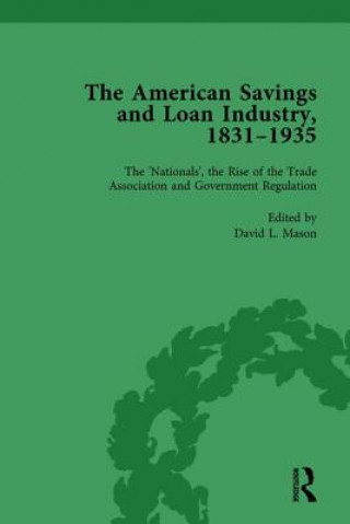 Könyv American Savings and Loan Industry, 1831-1935 Vol 3 David L. Mason