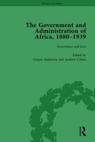 Carte Government and Administration of Africa, 1880-1939 Vol 2 Casper Anderson